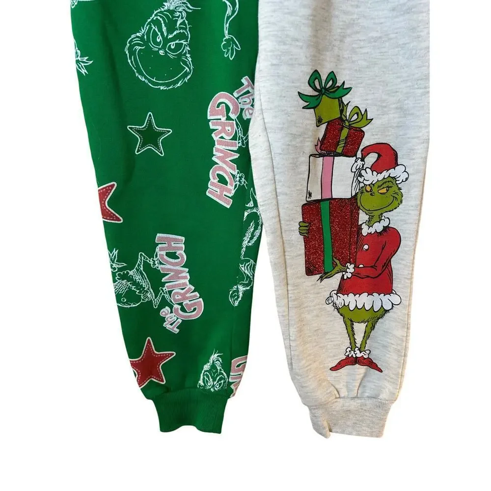 THE GRINCH-DR SEUSS Girl’s 2 piece Sweatsuit / Size: Small